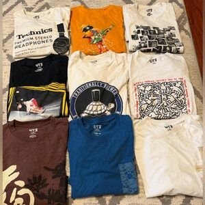 Uniqlo Short Sleeve Tees - Multicolor Set